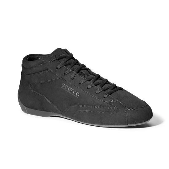 Sparco S-Drive Mid Scarpe in Camoscio - Nero