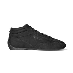 Sparco S-Drive Mid Scarpe in Camoscio - Nero
