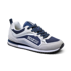 Sparco S-Road Scarpe - Beige / Blu Navy