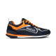 Sparco S-Road Scarpe - Blu Marino / Arancione Fluorescente