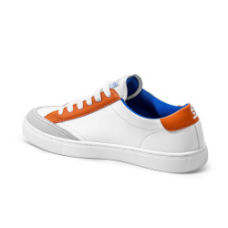 Sparco S-Time Scarpe - Bianco / Arancione