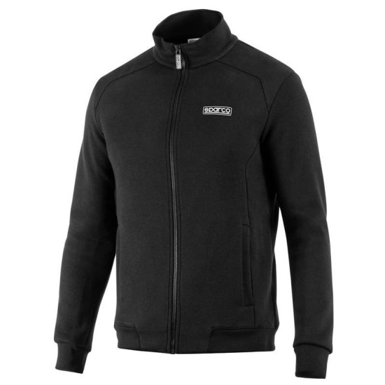 Sparco SL Felpa con Zip Intera PRO 2026 - Nero