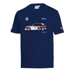 T-Shirt Lancia Delta Martini Racing - Blu Navy