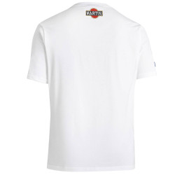 T-Shirt Martini Racing Big Logo - Bianco