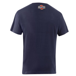 T-Shirt Martini Racing Stripes - Blu Navy