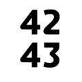 42/43 